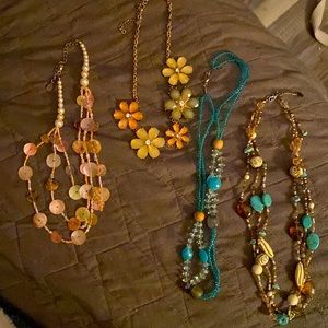 Assorted necklaces